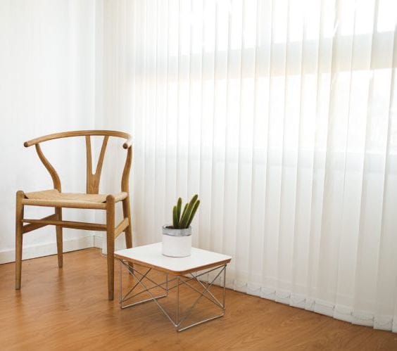 how to take down blinds which are vertical