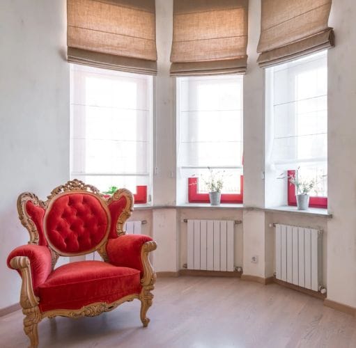 how to take down blinds which are roman