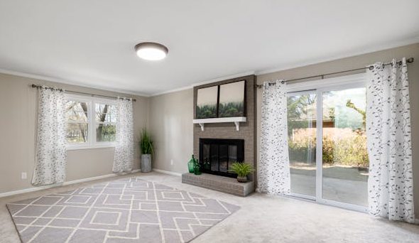 Curtain Length for 9-Foot Ceilings for bedroom