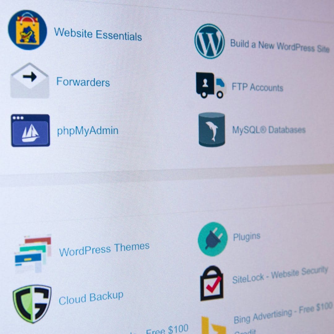 Working picture of a WordPress plugins on laptop